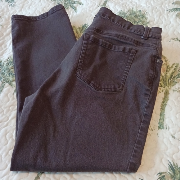 Gloria Vanderbilt Brown Jeans - Picture 1 of 3